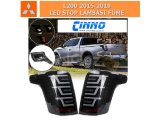 MITSUBISHI L200 2015-19 LED STOP LAMBASI SAĞ-SOL TAKIM, FÜME