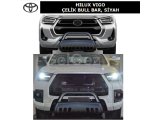 TOYOTA HILUX ÇELİK BULL BAR, SİYAH