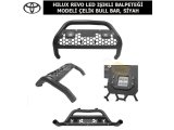 TOYOTA HILUX LED IŞIKLI BALPETEĞİ MODELİ ÇELİK BULL BAR , SİYAH