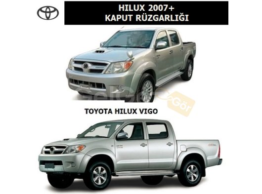 TOYOTA HILUX 2007+ KAPUT RÜZGARLIĞI