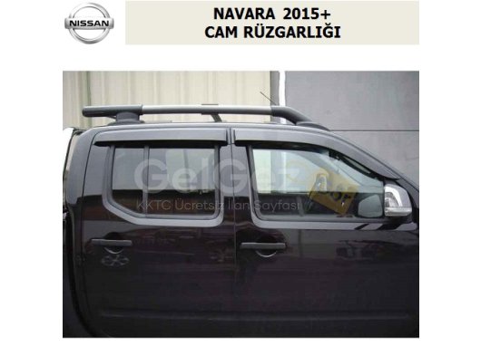 NISSAN NAVARA 2015+ CAM RÜZGARLIĞI