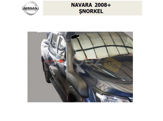 NISSAN NAVARA 2008 ŞNORKEL