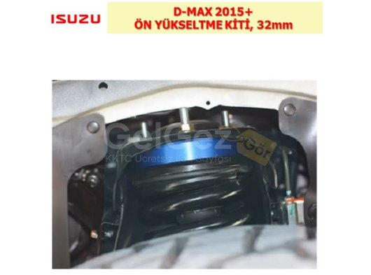 ISUZU D-MAX 2015+ ÖN YÜKSELTME KİTİ, 32mm