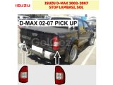 ISUZU D-MAX 2002-07 STOP LAMBASI, SOL