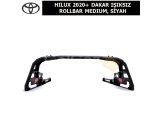 TOYOTA HILUX 2020+ DAKAR IŞIKSIZ ROLLBAR (ORİJİNAL SÜRGÜLÜ KAPAK İÇİN) MEDIUM, SİYAH