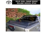 TOYOTA HILUX 2020+ DAKAR IŞIKSIZ ROLLBAR (ORİJİNAL SÜRGÜLÜ KAPAK İÇİN) MEDIUM, SİYAH