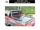 TOYOTA HILUX 2004-15 KOBRA Ø76 ROLLBAR, SİYAH