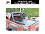 TOYOTA HILUX 2004-15 KOBRA Ø60 ROLLBAR, SİYAH