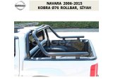 NISSAN NAVARA 2006-15 KOBRA Ø76 ROLLBAR, SİYAH