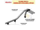 ISUZU D-MAX 2012+ Ø76 ROLLBAR, SİYAH