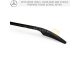 MERCEDES VITO W639 2003+ UZUN ŞASİ SİYAH ABS PLASTİK AYAKLI YEKPARE TAVAN ÇITASI, SİYAH