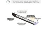 MERCEDES SPRINTER W906 2006-17 EKSTRA UZUN ŞASİ DOT LINE – TEKER ARKASI 114CM, SİYAH