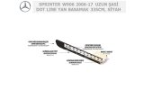 MERCEDES SPRINTER W906 2006-17 UZUN ŞASİ DOT LINE YAN BASAMAK 335CM, SİYAH