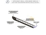 MERCEDES VITO W447 2014+ ve VITO W639 2003-14 DOT LINE YAN KORUMA PROFİLİ 260 CM, SILVER