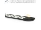 MERCEDES VITO W447 2014+ ve VITO W639 2003-14 DOT LINE YAN KORUMA PROFİLİ 260 CM, SILVER