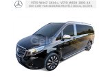 MERCEDES VITO W447 2014+ ve VITO W639 2003-14 DOT LINE YAN KORUMA PROFİLİ 260 CM, SILVER