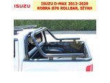 ISUZU D-MAX II 2012-20 KOBRA Ø76 ROLLBAR, SİYAH