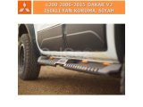 MITSUBISHI L200 2006-15 DAKAR V2 IŞIKLI YAN KORUMA, SİYAH
