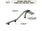 NISSAN NAVARA 2006-15 KOBRA Ø76 ROLLBAR, KROM