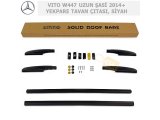 MERCEDES VITO W447 UZUN ŞASİ 2014+ YEKPARE TAVAN ÇITASI, SİYAH