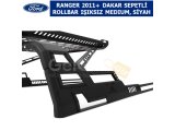 FORD RANGER 2011+ DAKAR SEPETLİ ROLLBAR IŞIKSIZ MEDIUM, SİYAH