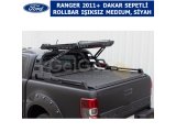FORD RANGER 2011+ DAKAR SEPETLİ ROLLBAR IŞIKSIZ MEDIUM, SİYAH