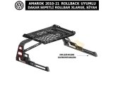 VOLKSWAGEN AMAROK 2010-21 ROLLBACK UYUMLU DAKAR SEPETLİ ROLLBAR XLARGE, SİYAH