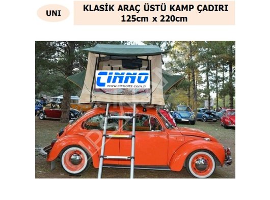 KLASİK ARAÇ ÜSTÜ KAMP ÇADIRI 125cm x 220cm