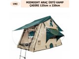 MIDNIGHT ARAÇ ÜSTÜ KAMP ÇADIRI 125cmx220cm