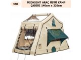 MIDNIGHT ARAÇ ÜSTÜ KAMP ÇADIRI 140cmx220cm