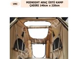 MIDNIGHT ARAÇ ÜSTÜ KAMP ÇADIRI 140cmx220cm