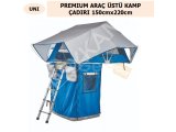 PREMIUM ARAÇ ÜSTÜ KAMP ÇADIRI 150cmx220cm