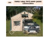 FAMILY ARAÇ ÜSTÜ KAMP ÇADIRI 125cmx220cm