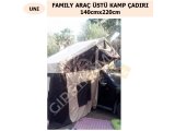FAMILY ARAÇ ÜSTÜ KAMP ÇADIRI 140cmx220cm