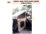 FAMILY ARAÇ ÜSTÜ KAMP ÇADIRI 150cmx220cm