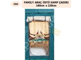 FAMILY ARAÇ ÜSTÜ KAMP ÇADIRI 160cm x 220cm