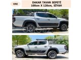 ÜNİVERSAL DAKAR TAVAN SEPETİ 100×120 CM SİYAH