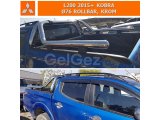 MITSUBISHI L200 V 2015+ KOBRA Ø76 ROLLBAR, KROM