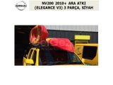 NISSAN NV200 2010+ ARA ATKI (ELEGANCE V3) 3 PARÇA, SİYAH