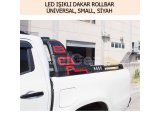 ÜNİVERSAL LED IŞIKLI DAKAR ROLLBAR SMALL SİYAH