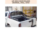 ÜNİVERSAL LED IŞIKLI DAKAR ROLLBAR SMALL SİYAH