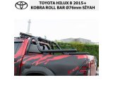 TOYOTA HILUX 2015+ KOBRA Ø76 ROLLBAR SİYAH