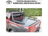 TOYOTA HILUX 2015+ KOBRA Ø76 ROLLBAR SİYAH