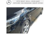 MERCEDES VITO W447 2014+ UZUN ŞASİ DOTLINE YAN BASAMAK 260CM SIYAH