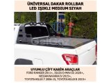 ÜNİVERSAL DAKAR ROLLBAR LED IŞIKLI MEDIUM SİYAH