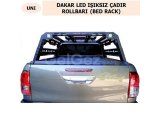 ÜNİVERSAL LED IŞIKSIZ DAKAR ÇADIR ROLLBARI (BED RACK)