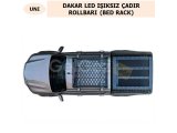 ÜNİVERSAL LED IŞIKSIZ DAKAR ÇADIR ROLLBARI (BED RACK)