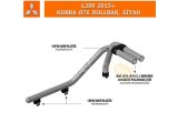 MITSUBISHI L200 2015+ KOBRA Ø76 ROLLBAR, SİYAH