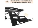 ÜNİVERSAL DAKAR SEPETLİ ROLLBAR ROLLBACK UYUMLU IŞIKSIZ MEDIUM, SİYAH