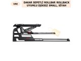 ÜNİVERSAL DAKAR SEPETLİ ROLLBAR ROLLBACK UYUMLU IŞIKSIZ SMALL, SİYAH